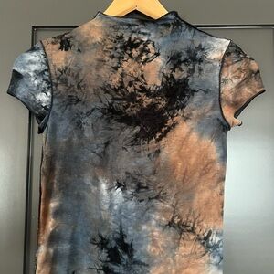 DISSH Multicolor Tie-Dye Skirt Set